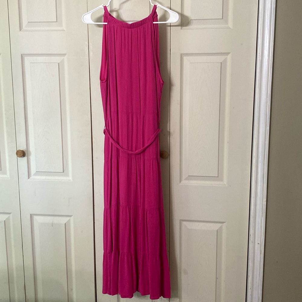 Glamour brand bright pink dress. Women’s Size XL.